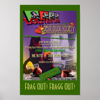 HEAVYWEIGHT FRAG OUT CHAMPIONSHIP OF THE WORLD '06 POSTER