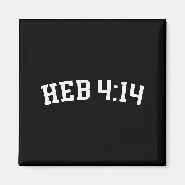 Heb 4_14  magnet (Front)