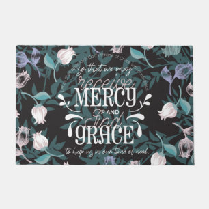 Hebrew 4:16 quotes black ver doormat