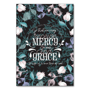 Hebrew 4:16 quotes black ver table number