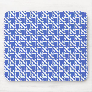 Hebrew Aleph Tav White Mouse Pad