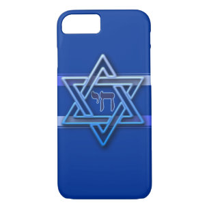 Hebrew Chai Jewish Star Of David iPhone 8/7 Case