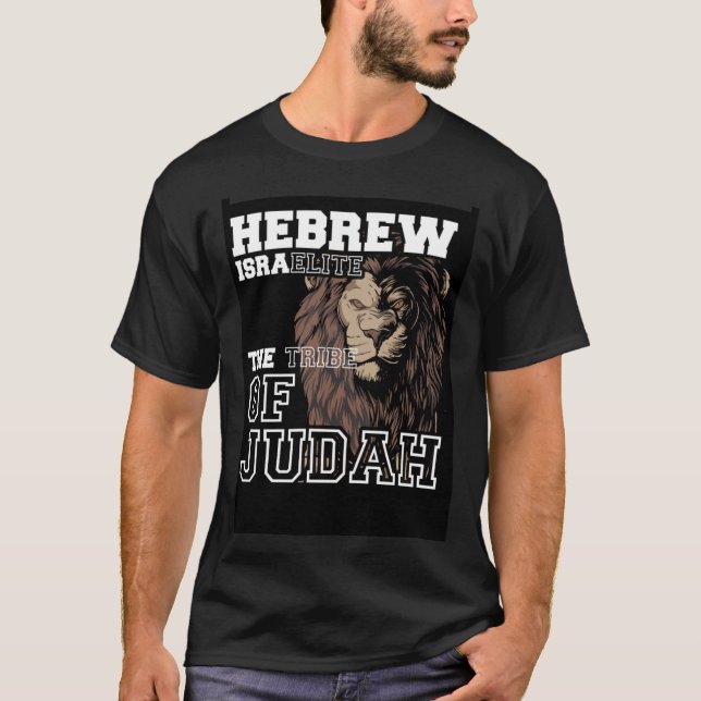 Hebrew Israelite Tribe of Judah toon T-Shirt (Front)