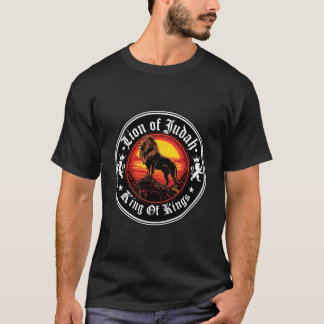 Hebrew Israelite YHWH Lion of Judah Yahweh Rastafa T-Shirt
