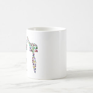 Hebrew Letter 'CHET' Magic Mug