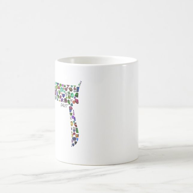 Hebrew Letter Dalet Magic Mug (Center)