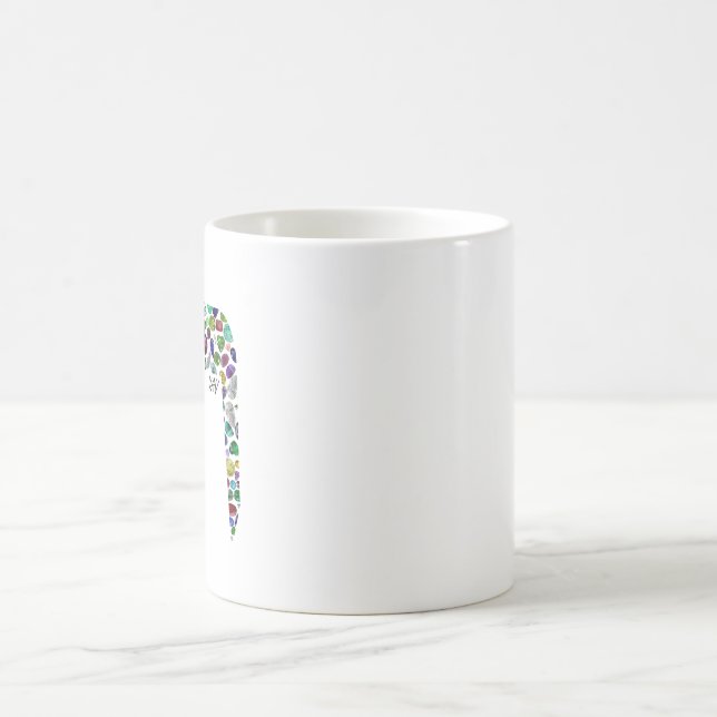 Hebrew Letter VAV Magic Mug (Center)