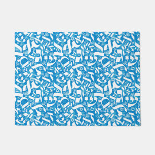 Hebrew Letters Doormat - Customized Sizes - Gifts