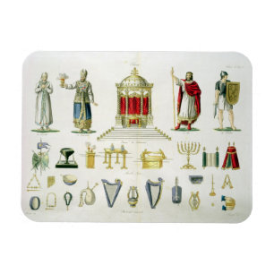 Hebrew Levi, Priest, King and Soldier with Sacred Magnet