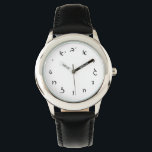 Hebrew Script Lettering Watch<br><div class="desc">The "Hebrew Expressions, " Consumer Marketplace offers a shopping experience as you will not find anywhere else. Our specialty is Hebrew, although English can also be found, and in our store your will find Hebrew in block, script, and Rashi script styles. Tell your friends about us and send them our...</div>