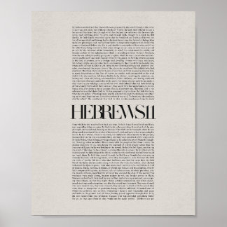 Hebrews 11 - Faith in Action Scripture Wall Art