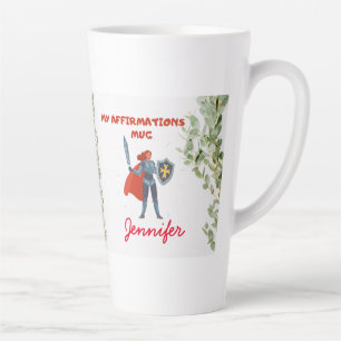 Hebrews 13:6 Bold Affirmation No Fear Jesus Custom Latte Mug