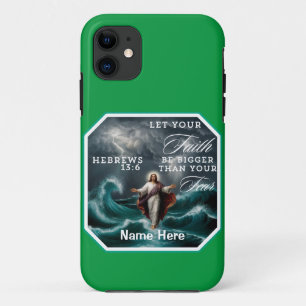 Hebrews 13:6 Faith Over Fear Affirmation Custom  iPhone 11 Case