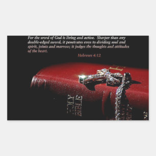 Hebrews 4:12 sticker