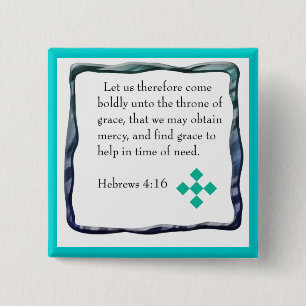 Hebrews 4:16 button
