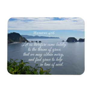 Hebrews 4:16 Let us therefore come boldly to the Magnet