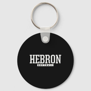 Hebron High School Softll Keychain