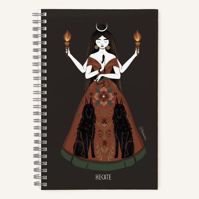 Hecate A5 Notebook (Front)