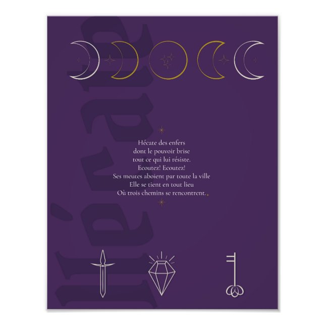 Hecate Display Photo Print (Front)