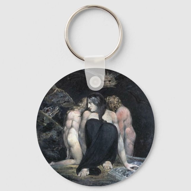 Hecate or the Three Fates Keychain (Front)