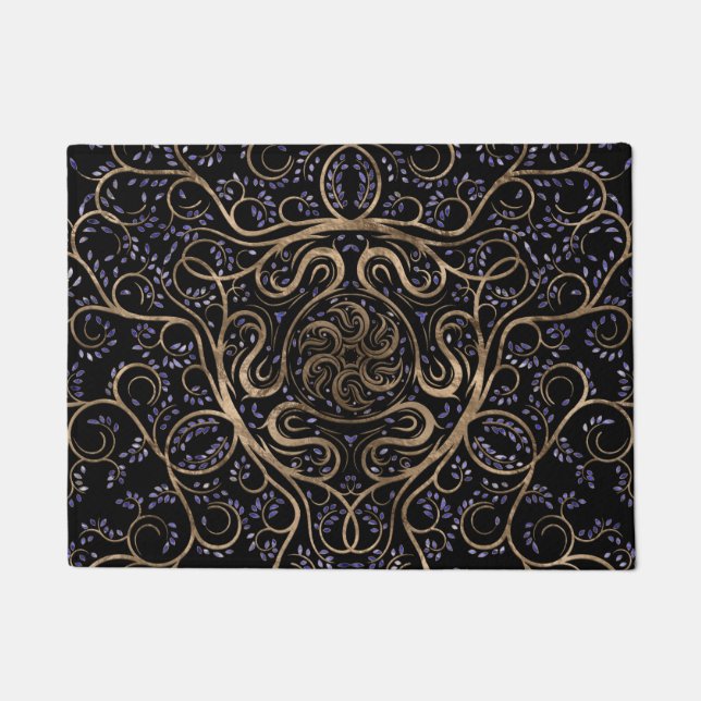 Hecate Wheel Ornament Doormat (Front)