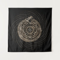 Hecate Wheel with ouroboros