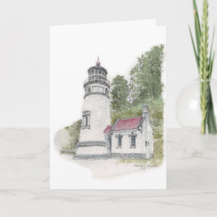 Heceta Head Lighthouse Blank Note Card