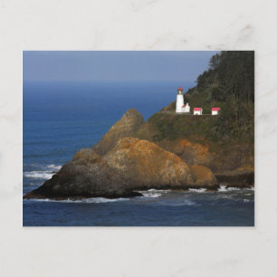 Heceta Head Lighthouse, Cape Creek, Oregon, USA Postcard