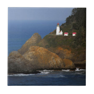 Heceta Head Lighthouse, Cape Creek, Oregon, USA Tile