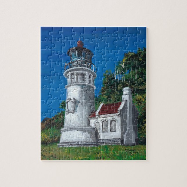 Heceta Head Lighthouse Jigsaw Puzzle (Vertical)