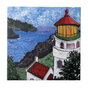 Heceta Head Lighthouse Tile