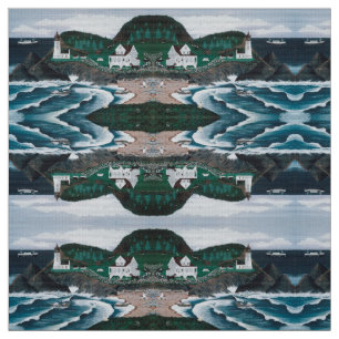 Heceta Lighthouse Fabric