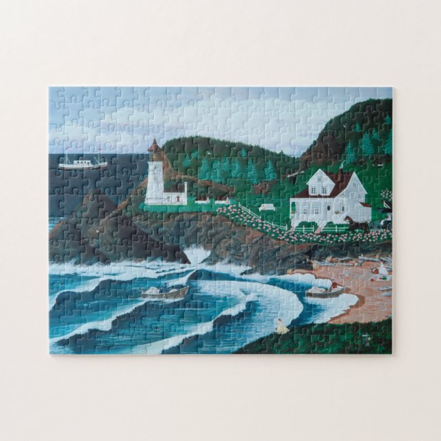 Heceta Lighthouse Puzzle (Horizontal)