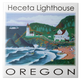 Heceta Lighthouse Tile