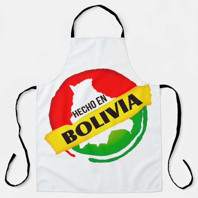 Hecho en Bolivia Apron (Front)