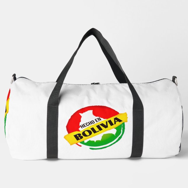 Hecho en Bolivia Duffle Bag (Front)