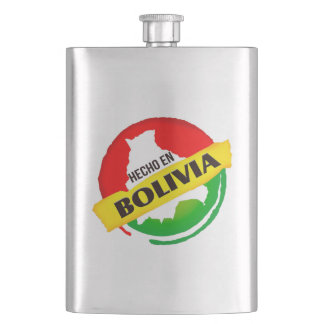 Hecho en Bolivia Hip Flask