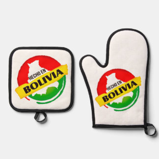 Hecho en Bolivia Oven Mitt & Pot Holder Set