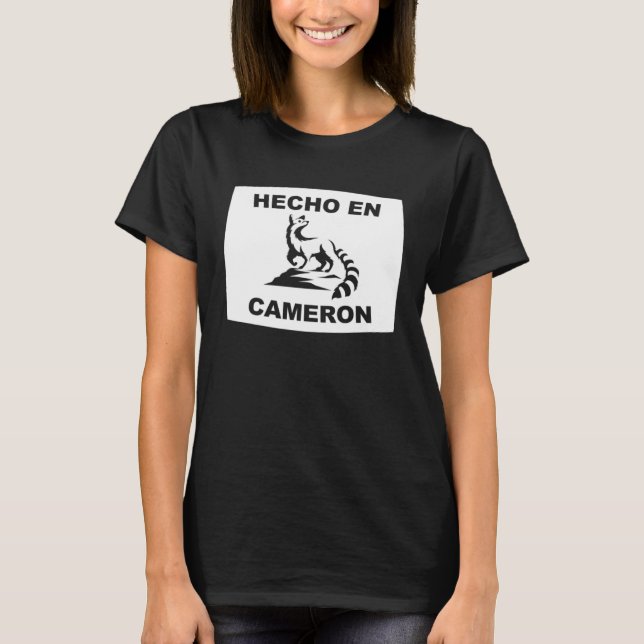 Hecho en Cameron Arizona Ringtail State Animal T-Shirt (Front)