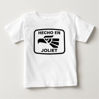 Hecho en Joliet personalizado custom personalized Baby T-Shirt