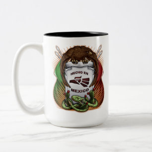 Hecho en Mexico Two-Tone Coffee Mug