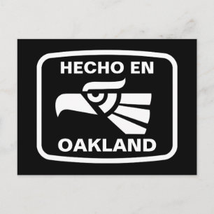 Hecho en Oakland personalizado custom personalized Postcard