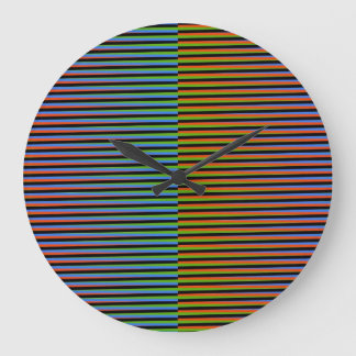 HECHO EN VENEZUELA 🇻🇪 Inspirado en Cruz-Diez Large Clock