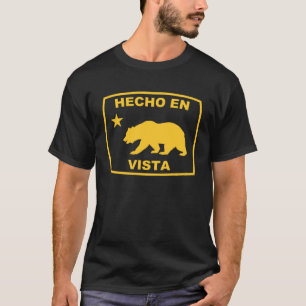 Hecho en Vista California Republic Pacific Coast T-Shirt