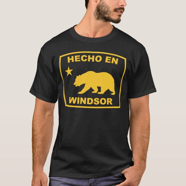 Hecho en Windsor California Republic Pacific Coast T-Shirt