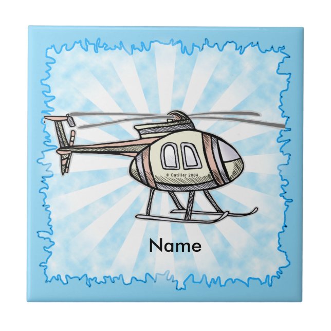 Hectic helicopter tile (Front)
