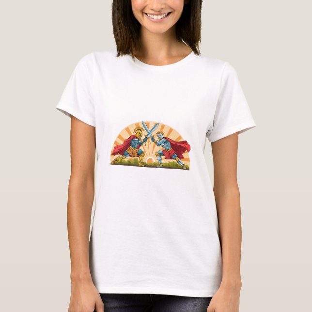Hector and Achilles T-Shirt (Front)