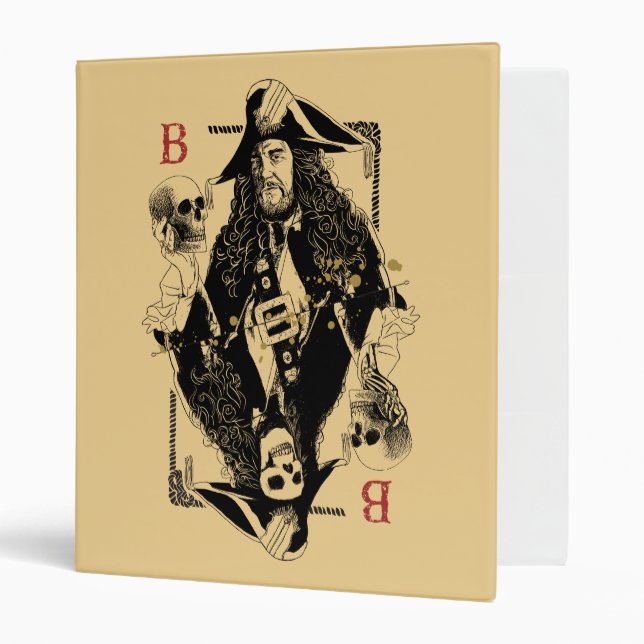 Hector Barbossa - Ruler Of The Seas Binder (Front/Inside)