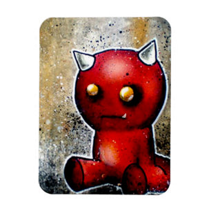 Hector the Little Devil magnet