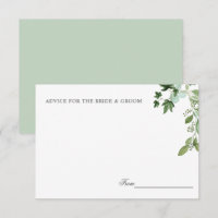 Hedera | Ivy Leaves Sage Wedding Advice or recipe